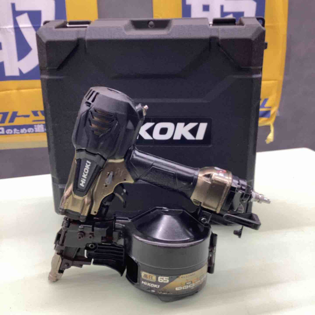 ★ハイコーキ(HIKOKI ※旧:日立工機) 高圧エア釘打ち機 NV65HR2(S)【越谷店】