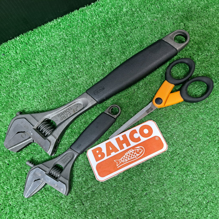 【中古品】BAHCO(バーコ) モンキーレンチ9073・9029・ハサミ 3本セット【岩槻店」】