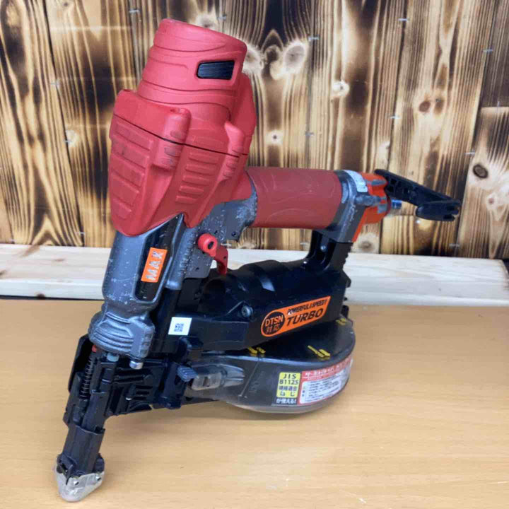 マックス(MAX) 高圧エアネジ打ち機 HV-R41G4 DIY 木 下地 薄鋼板 マガジン 隅打ち 大工 ビス ボード 【越谷店】