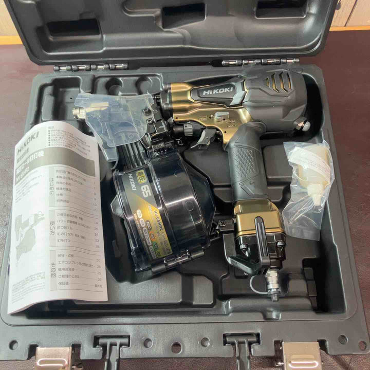 【未使用(店頭展示品)】★ハイコーキ(HIKOKI ※旧:日立工機) 高圧エア釘打ち機 NV65HR2(S)【東大和店】