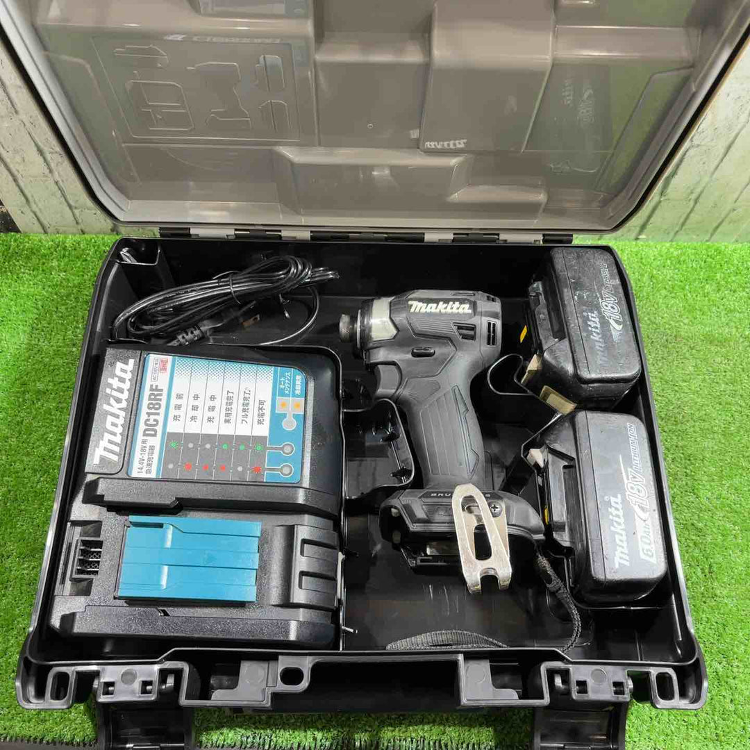 ★マキタ(makita) 18V コードレスインパクトドライバー TD173DRGXB 動作確認済【川口店】