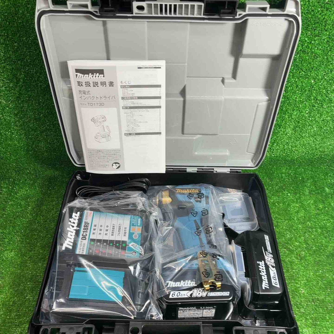 マキタ(makita) コードレスインパクトドライバー TD173DGXPB LXT20周年記念限定カラー  プレミアムブルー【藤沢店】