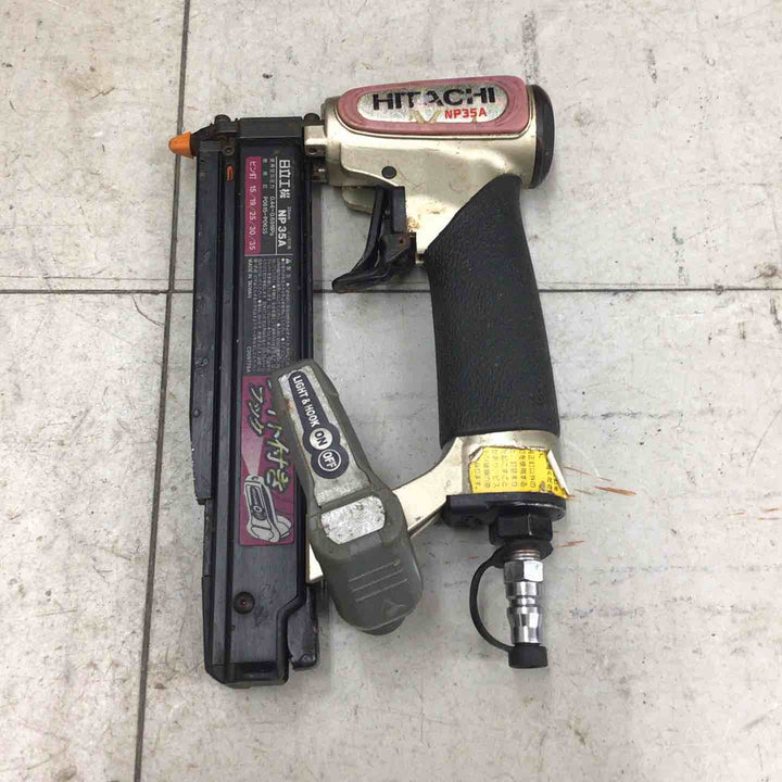 【現状品】 ハイコーキ/HIKOKI 常圧ピンネイラ NP35A 【鴻巣店】