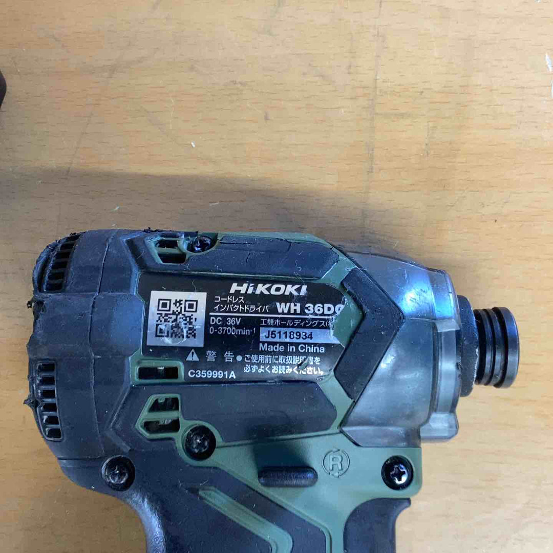 ★ハイコーキ(HIKOKI ※旧:日立工機) コードレスインパクトドライバー WH36DC(2XPG)【越谷店】