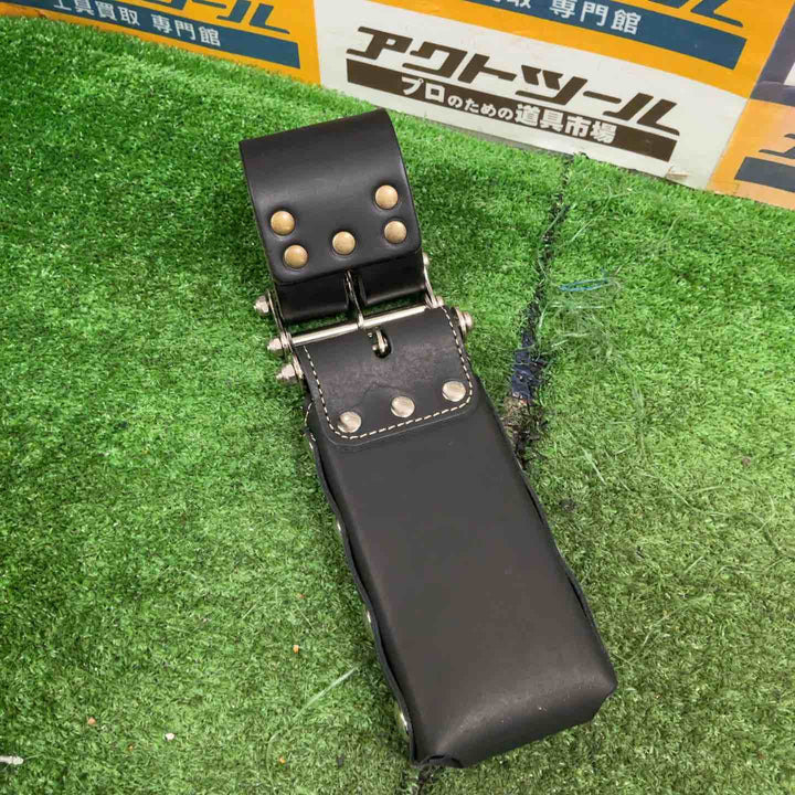 ニックス(KNICKS) 総ヌメ革3連結チェーンタイプ鳶レベルホルダー(黒) KBS-100LDX3【草加店】