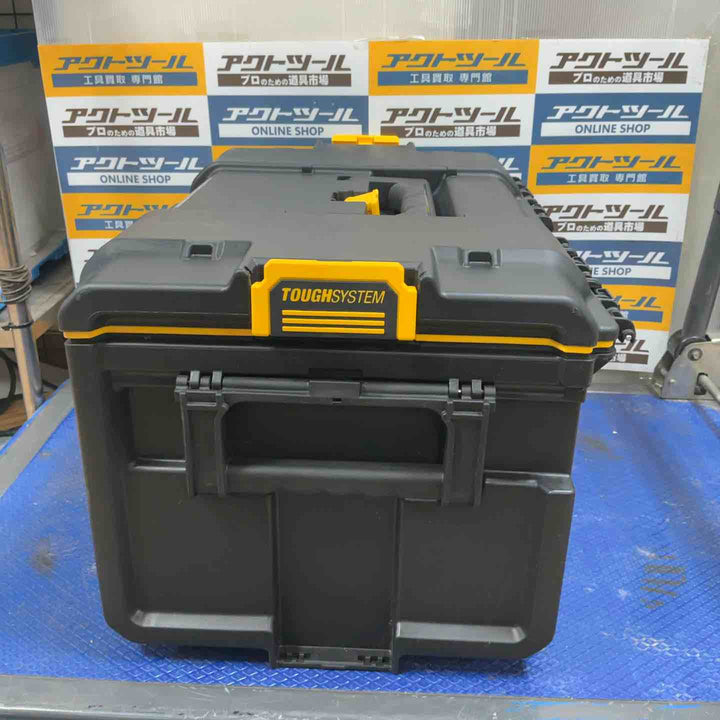デウォルト(DeWALT) タフシステム2.0 システム収納BOX Mサイズ 工具箱 収納ケース ツールボックス DS300 積み重ね収納 DWST83294-1【草加店】