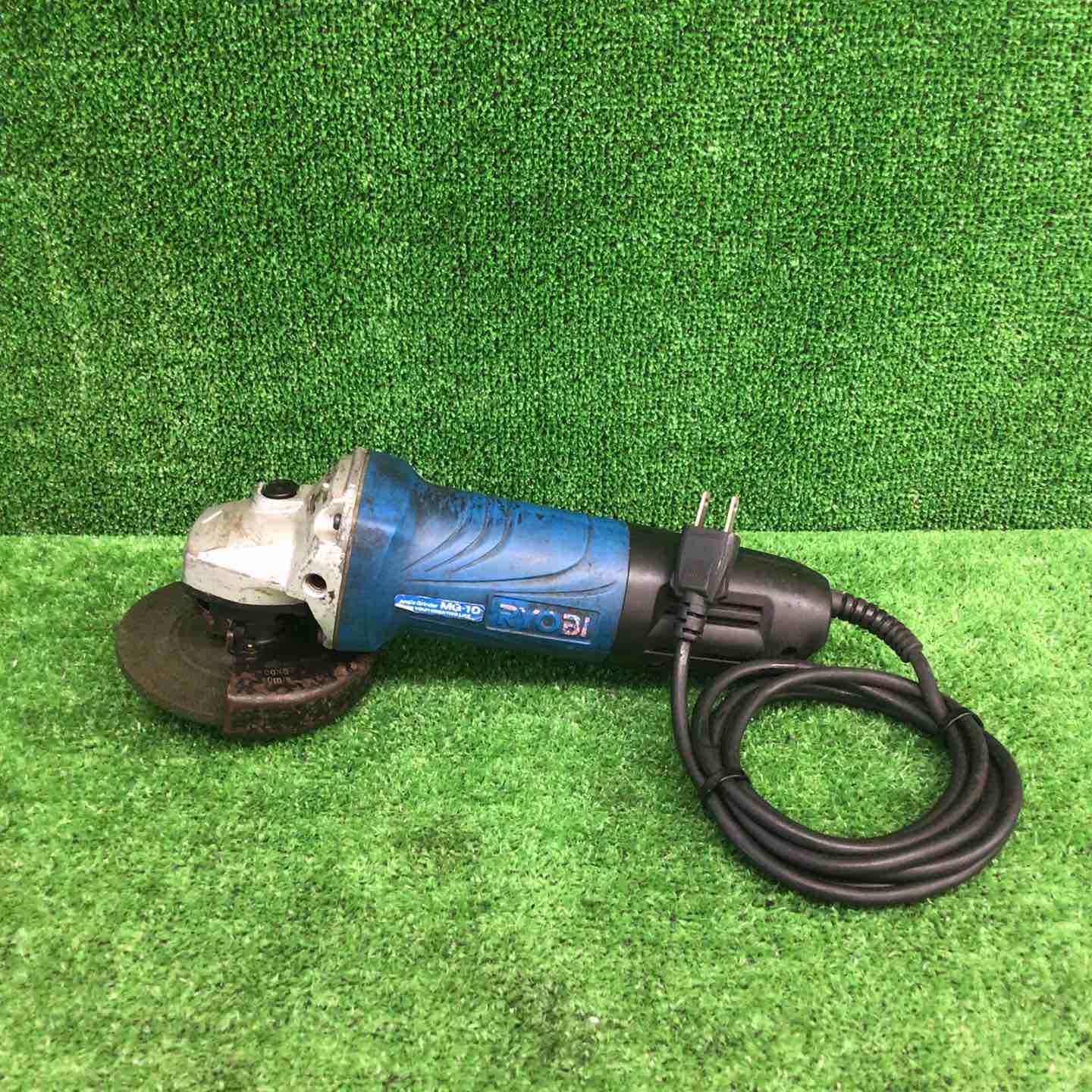 shindaiwa & RYOBI.(グラインダー 2セット) リョービ 脱着式コードディスクグラインダー Ｇ−１１４