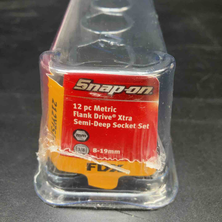 【未使用品】★スナップオン(Snap-on) 3/8"セミディープソケットセット【FDX】 212YFSMSY【川越店】