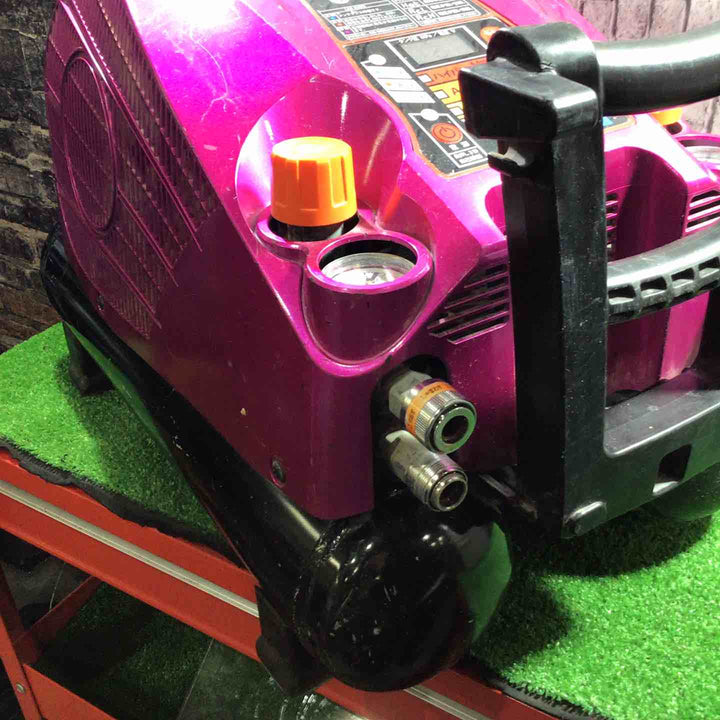 ◇マックス(MAX) 高圧専用エアコンプレッサー AK-HH1270E2 ブライトマゼンタ【川口店】