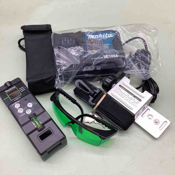 ★マキタ(makita) レーザー墨出し器 SK507GDZN 屋内 屋外 超高輝度 エコモード 長距離 軽量 コンパクト 防滴 防じん 【越谷店】