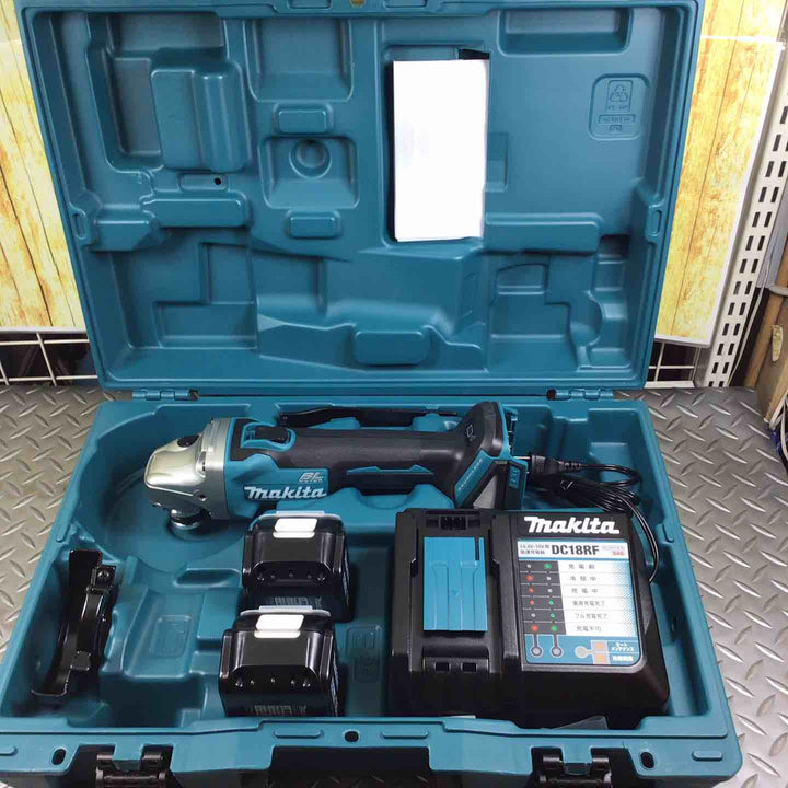 マキタ(makita) 100mmコードレスディスクグラインダ GA404DRGXN【川崎店】
