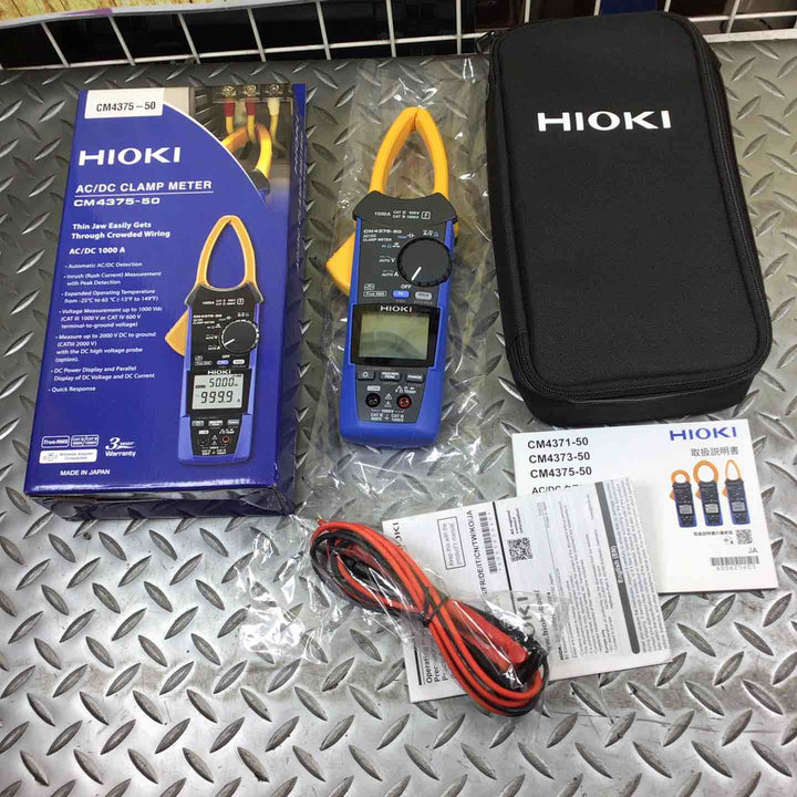 □日置電機(HIOKI) クランプメーター CM4375-50【川崎店】