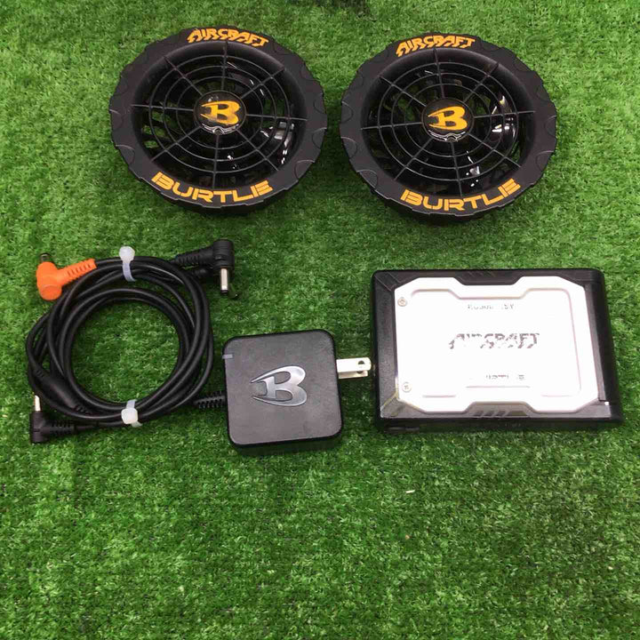 バートルBURTLE エアークラフト 19Vリチウムイオンバッテリー ブラック AC360 35 F AC360-19V【富山店】●レコン