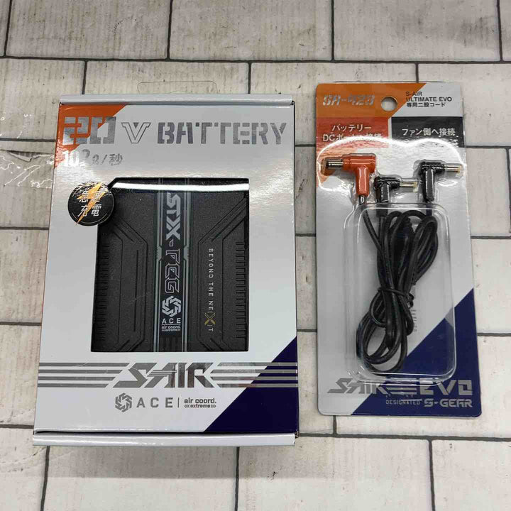 ◇シンメン 空調服用バッテリー SP-325 専用二股コード（SA-423）付き【所沢店】