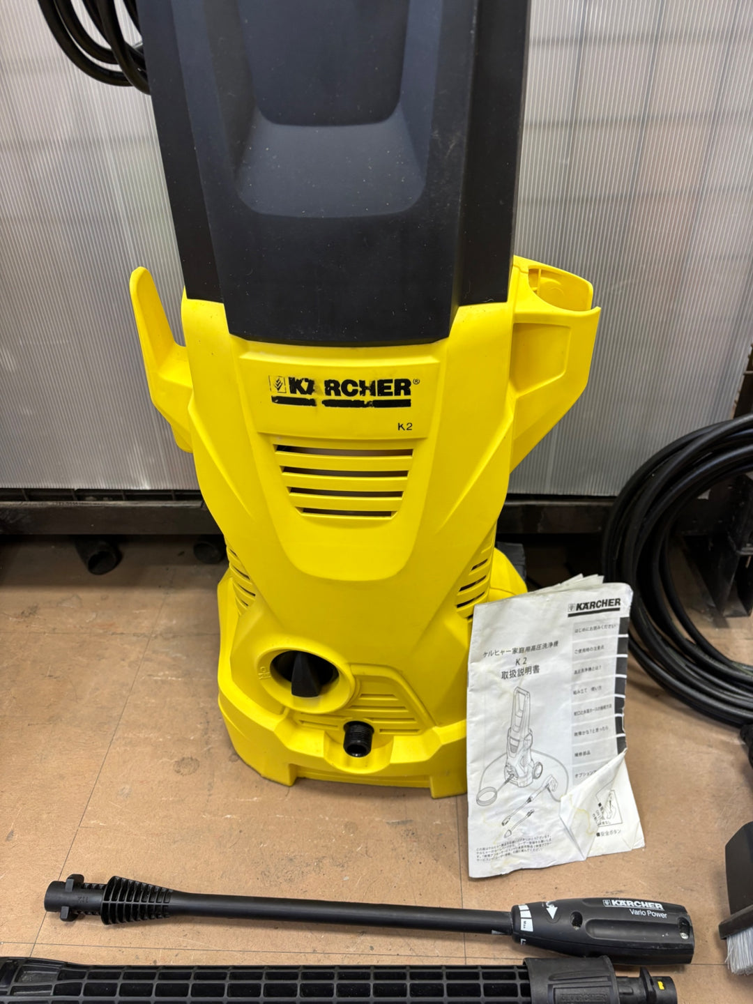 〇ケルヒャー(KARCHER) 高圧洗浄機 K 2（1.602-218.0）【草加店】