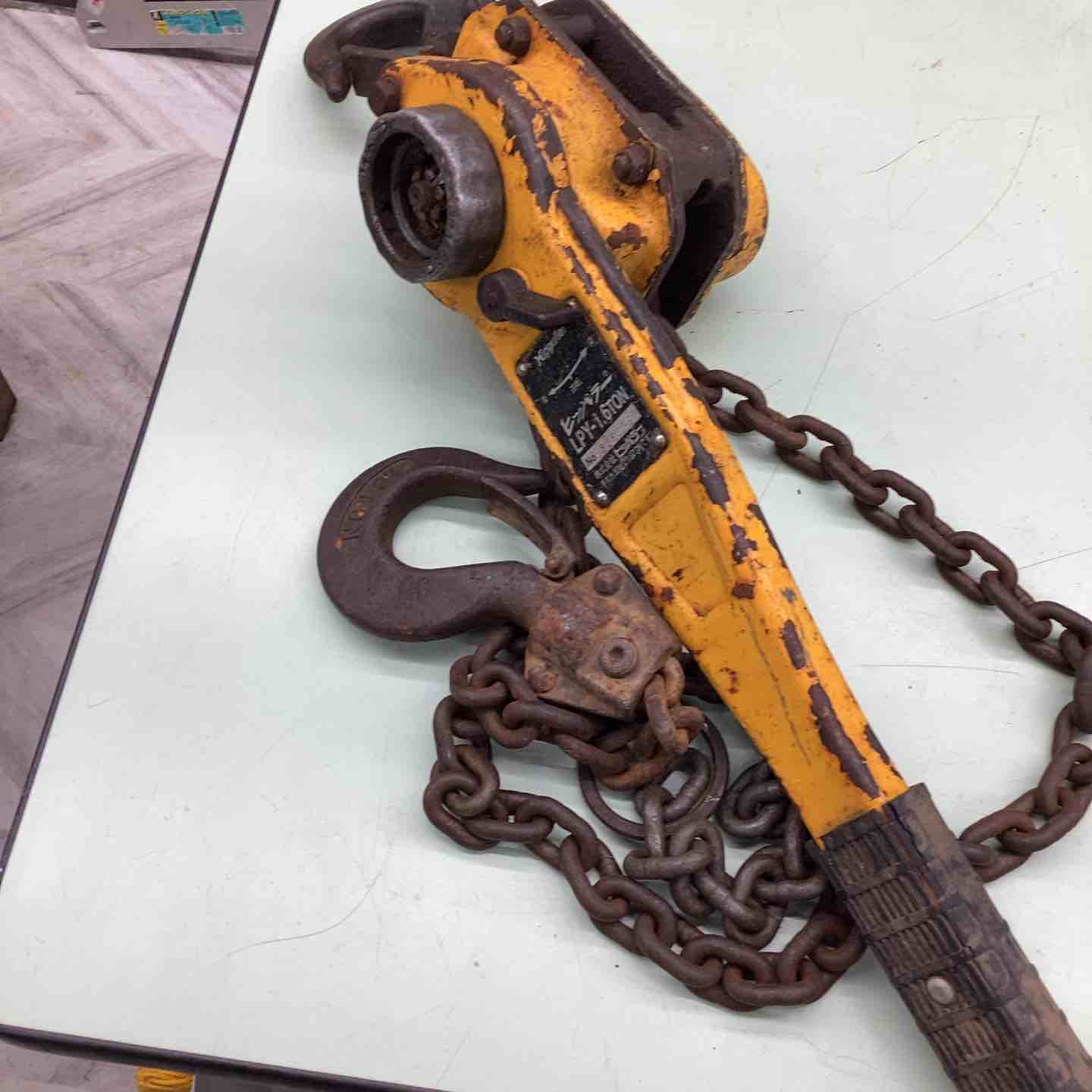 ヒッパラー1.6トン中古美品 チェーンブロック レバーブロック