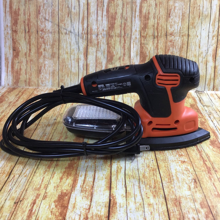 〇ブラックアンドデッカー(BLACK+DECKER) 高集塵マウスサンダー オレンジ 100V KA2000-JP【川崎店】