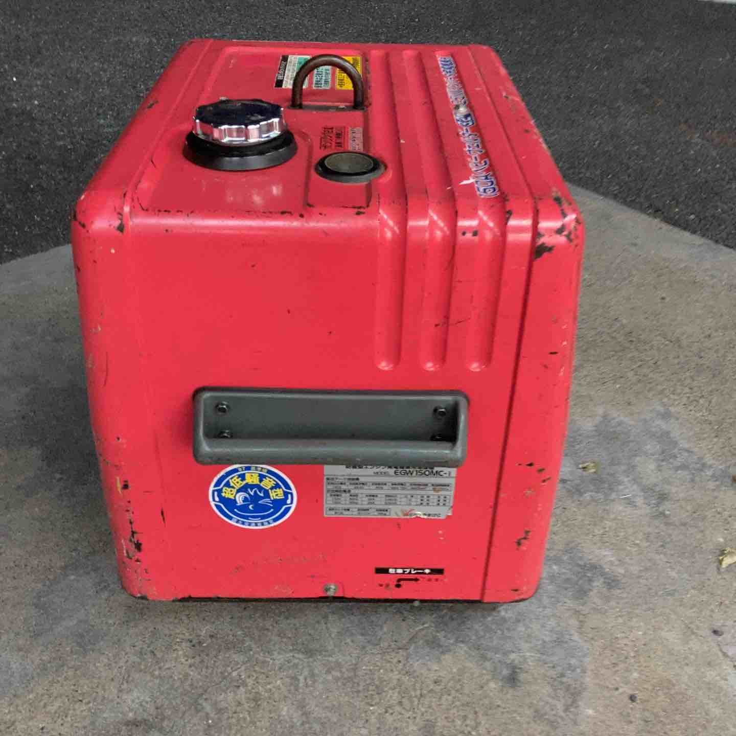 店頭受取り限定】新ダイワ エンジンウェルダー EGW150MC-i 動作確認
