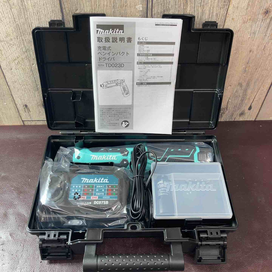 【未使用(店頭展示品)】マキタ(makita) 7.2Vコードレスインパクトドライバ TD023DHXTB【東大和店】
