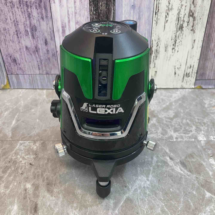 ◇シンワ測定 グリーンレーザー墨出し器 LEXIA21 レーザーロボ 70841 レクシア 21【八潮店】