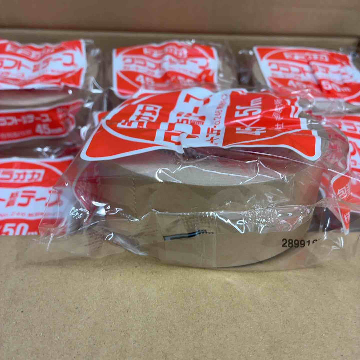 寺岡製作所 カートンテープ No.246 無溶剤タイプ 45mm×50m 50巻入【藤沢店】