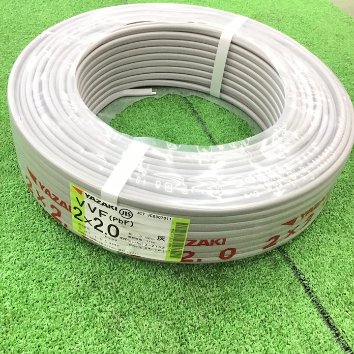 □矢崎エナジーシステム VVFケーブル 2芯×2.0mm【桶川店】