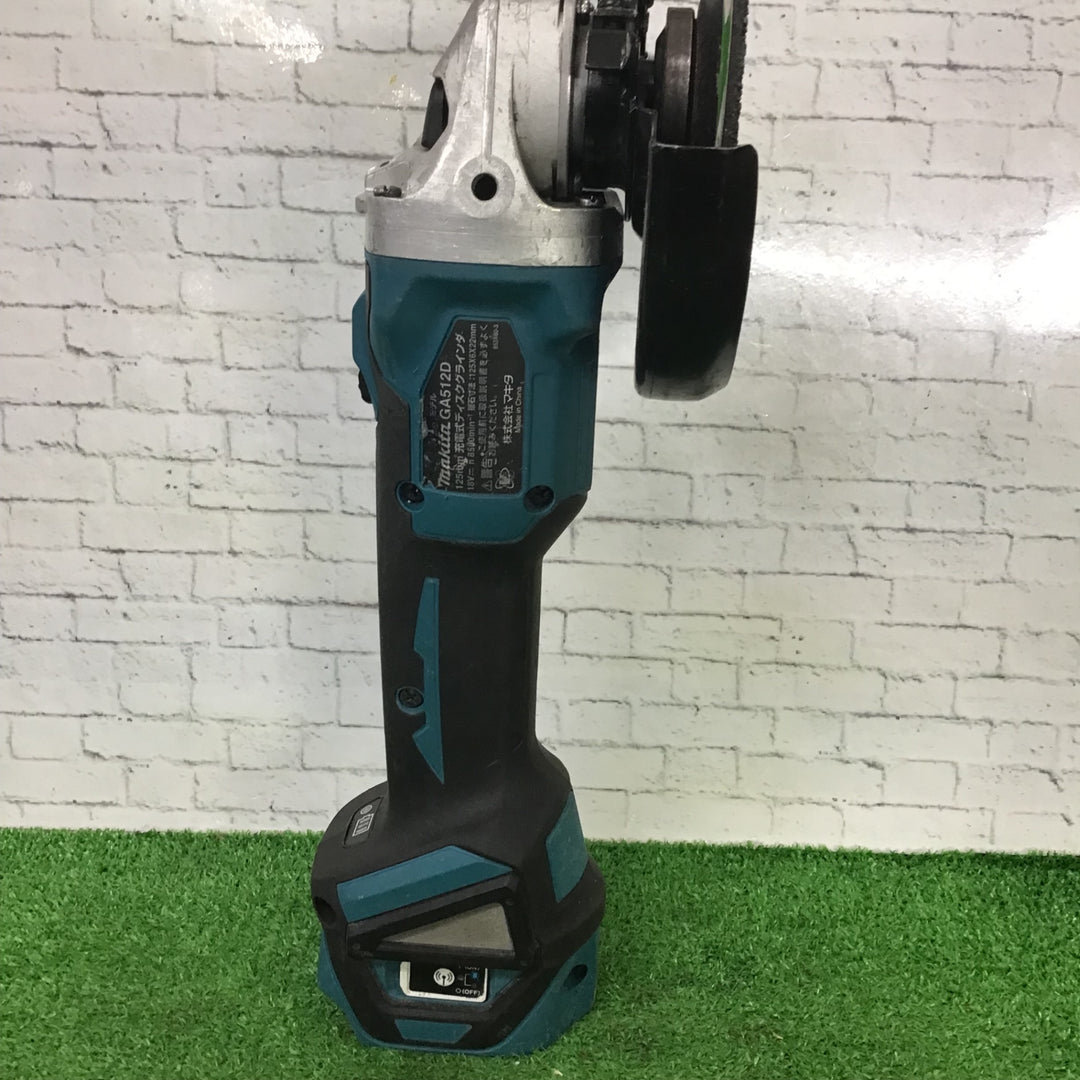 ☆マキタ(makita) 125mmコードレスディスクグラインダ GA512DZ【町田店】