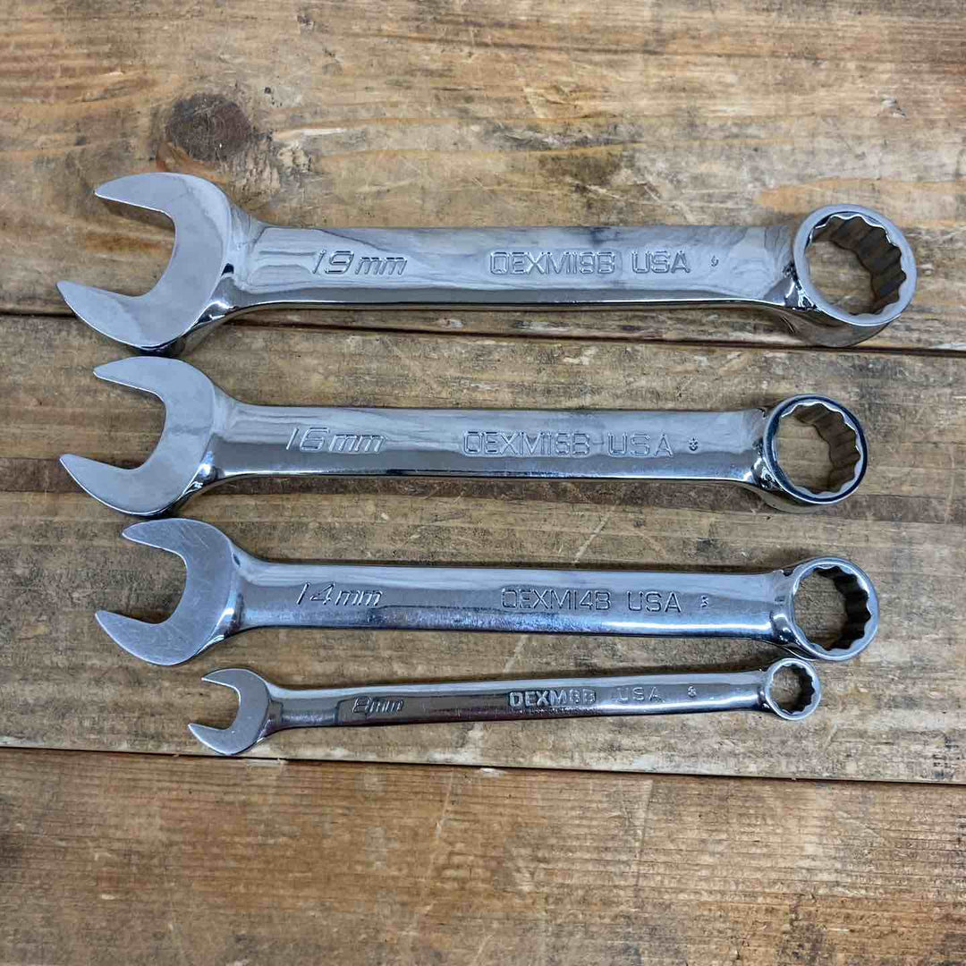 Snap-on スナップオン コンビネーションレンチ 8,14,16,19mm 4点セット 【東大和店】
