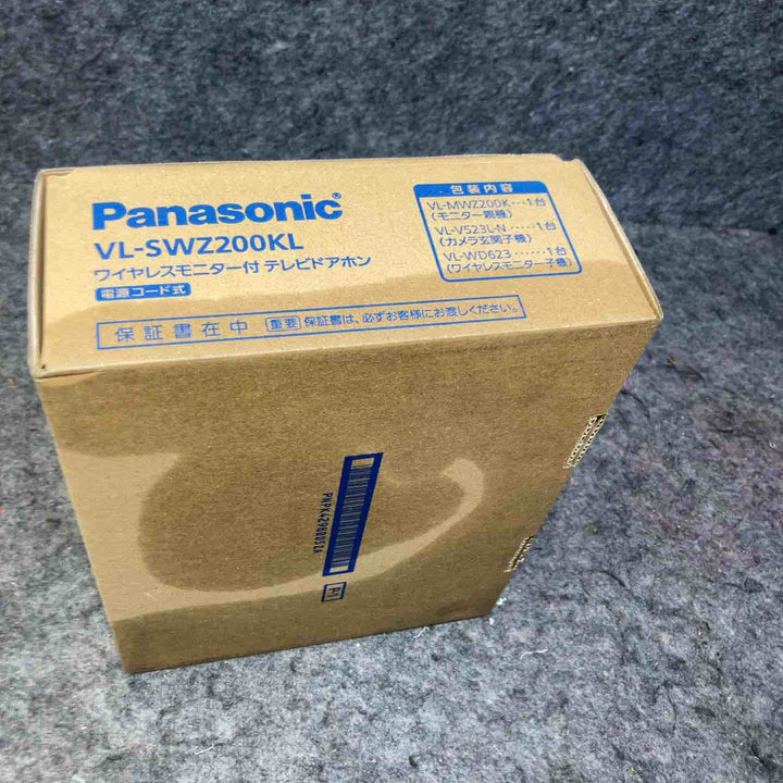 Panasonic　パナソニック ワイヤレスモニター付 テレビドアホン VL-SWZ200KL 箱汚れあり【桶川店】