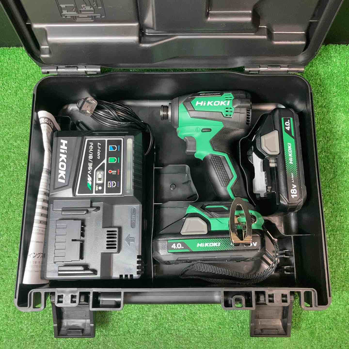 【中古美品】★ハイコーキ(HIKOKI ※旧:日立工機) コードレスインパクトドライバー WH18DE(2LC)【岩槻店】