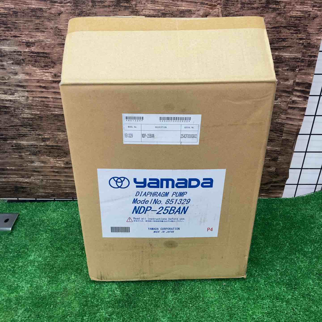 ヤマダコーポレーション ダイアフラムポンプNDP－25BAN NDP-25BAN【川越店】