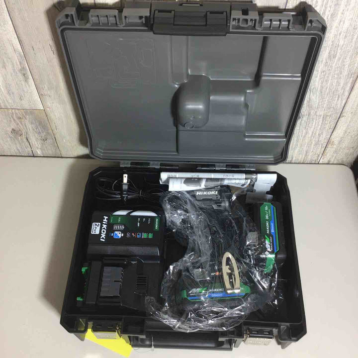 【未使用品】 ハイコーキ HIKOKI 日立 コードレス インパクトドライバ ストロングブラック WH36DD(2XHBSZ) フルセット インパクト ブラック 黒 純正 純正品 充電式 【戸田店】