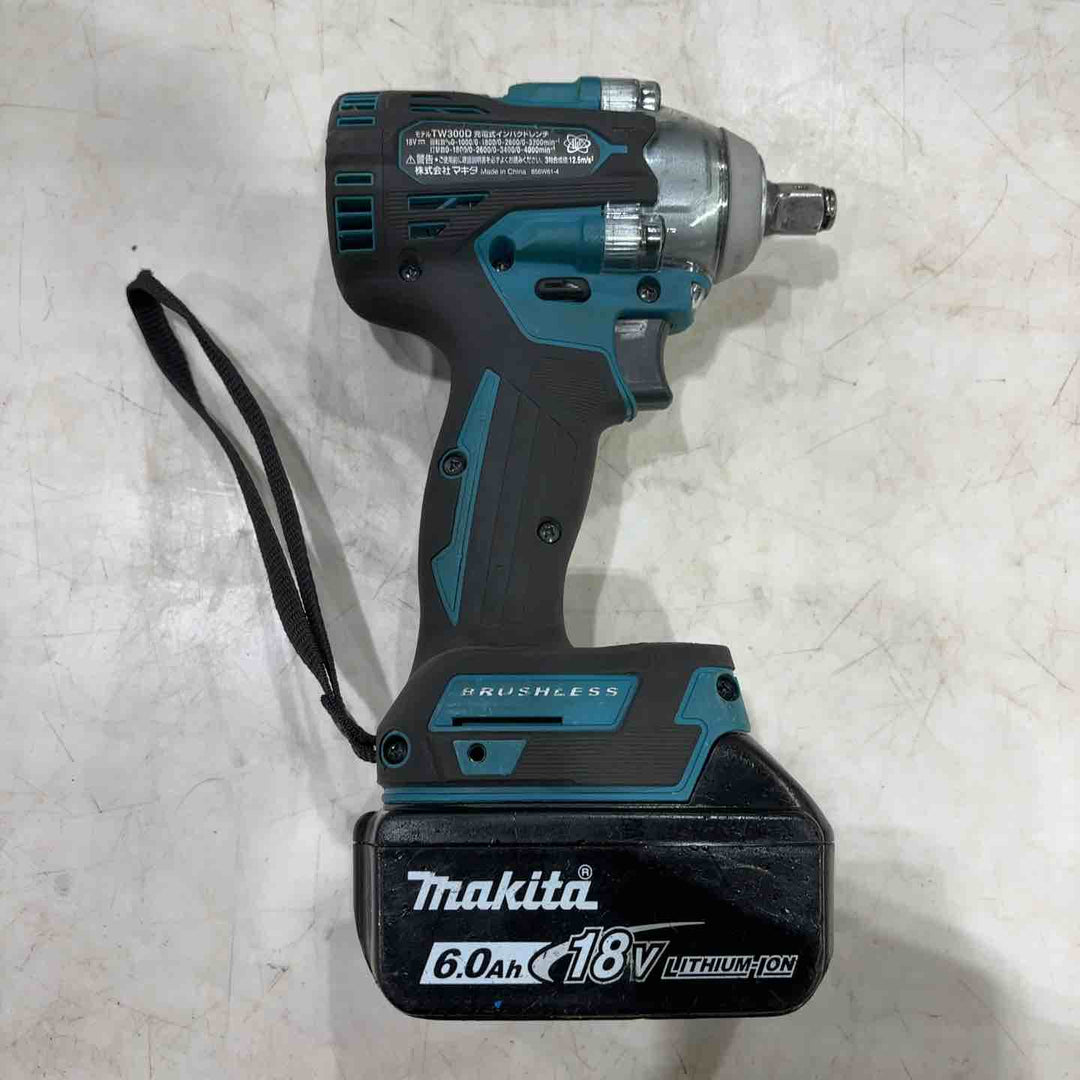 ★マキタ(makita) 18V コードレスインパクトレンチ TW300DRGX 動作確認済【川口店】