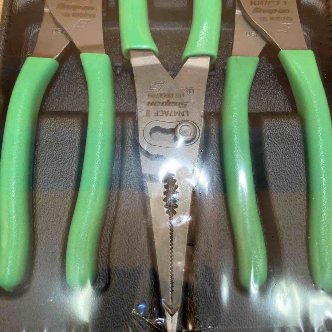 【未使用品】スナップオン(Snap-on) スリップジョイントプライヤーセット PL347ACFG【所沢店】