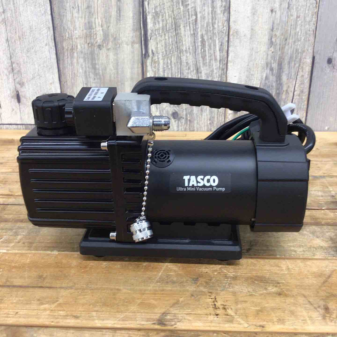 イチネンTASCO オイル逆流防止弁付ウルトラミニツーステージ真空ポンプ TA150SW 【東大和店】