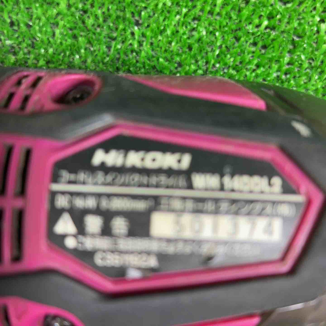 ハイコーキ(HIKOKI ※旧:日立工機) コードレスインパクトドライバー WH14DDL2(NN)(R)【藤沢店】
