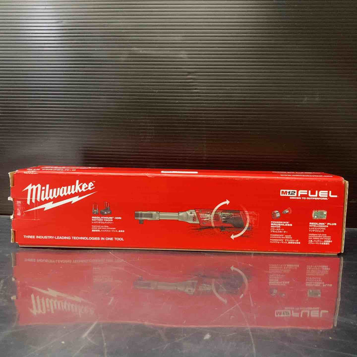 【未使用品】ミルウォーキー（Milwaukee） M12 FUEL 3/8ロングラチェット M12 FIR38LR-0【川越店】