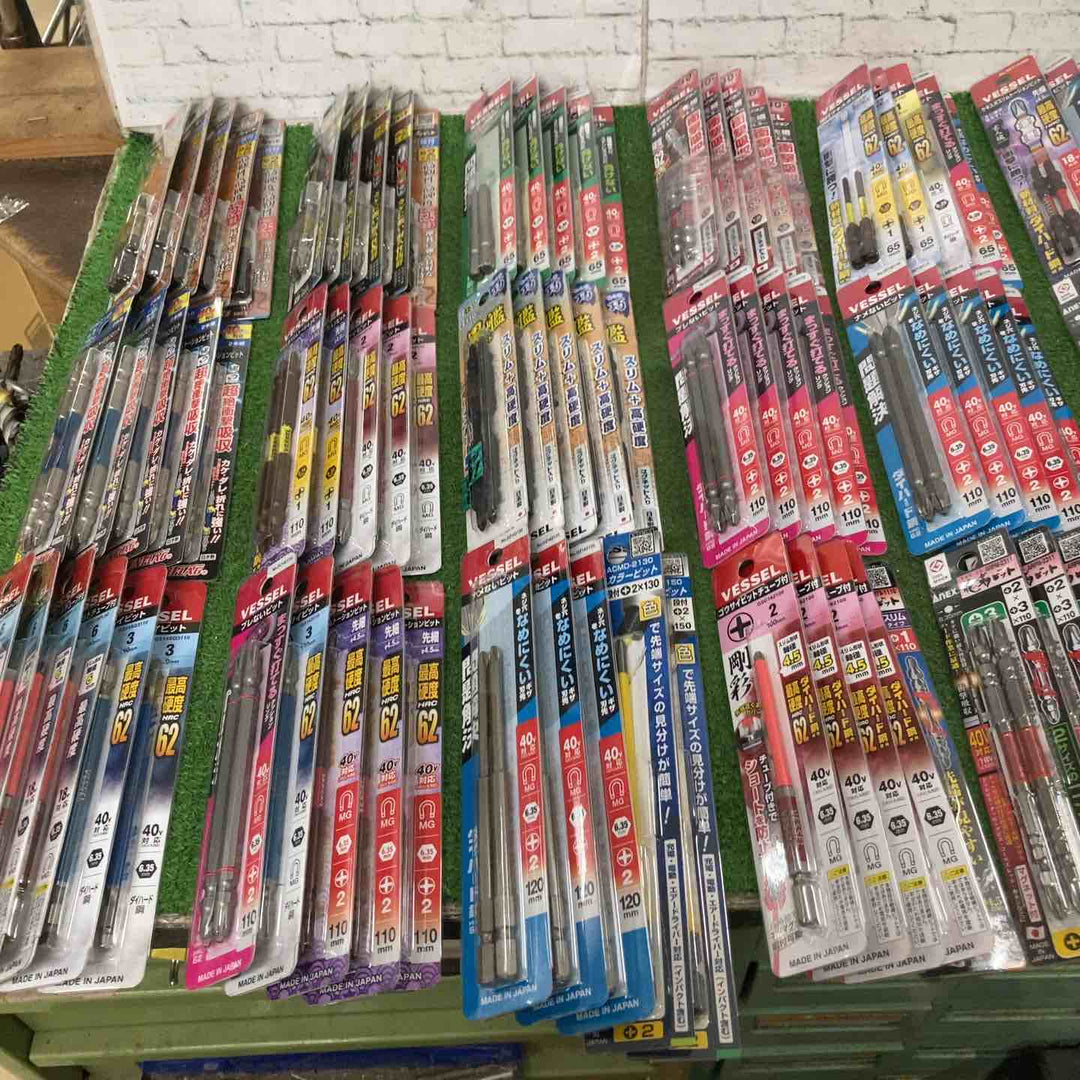 【未使用品】ビット2本入り×180個まとめ売り♪ VESSEL ベッセル ANEX アネックス など ≪送料無料≫ ⑤