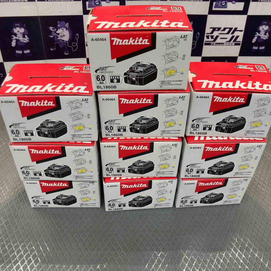 マキタ リチウムイオンバッテリー BL1860B 10個セット【所沢店】