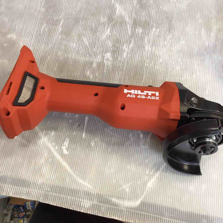 ◇HILTI ヒルティ 100mm充電式ディスクグラインダー AG 4S-A22(-100)【草加店】