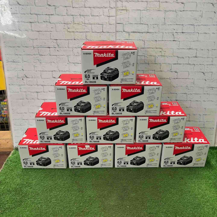 ★純正品★マキタ(makita) リチウムイオンバッテリー 18V/6.0Ah BL1860B×10個セット【町田店】