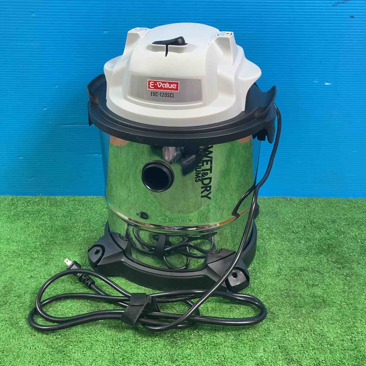 ◇E-Value 乾湿両用掃除機 12L EVC-120SCL 化粧箱無し【岩槻店