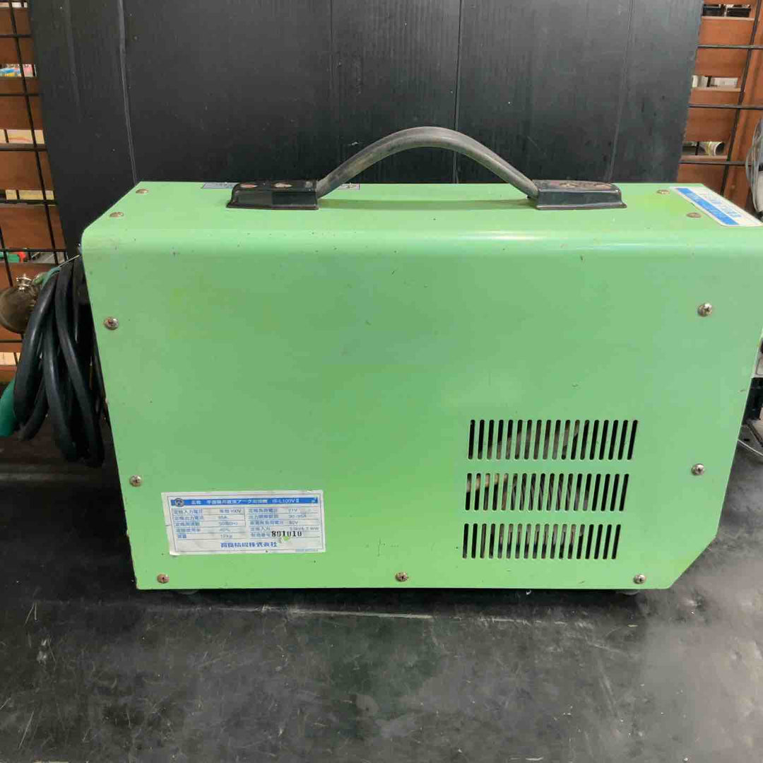 育良精機 手溶接用 直流アーク溶接機 IS-L100VII ※通電確認のみ【草加店】