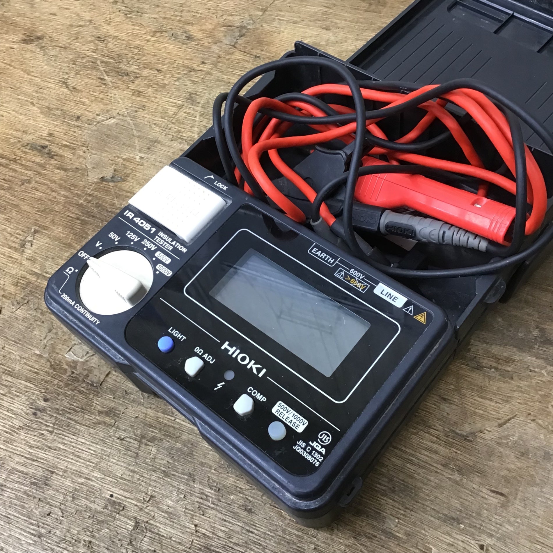 ▽日置電機(HIOKI) 絶縁抵抗計 IR4051【柏店】 – アクトツール
