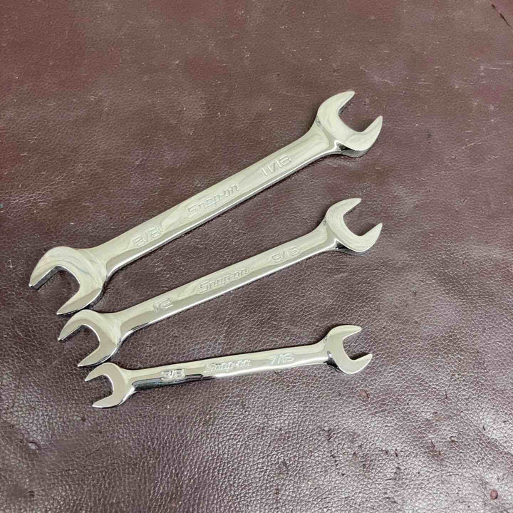 【中古品】 スナップオン(Snap-on) オープンエンドレンチ VO2022B・1618B・1214B 3本セット 【東大和店】