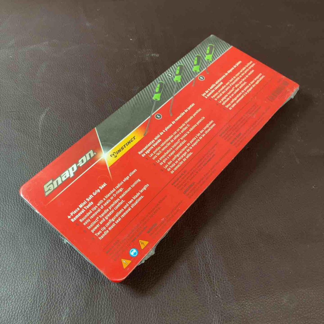 【未使用(店頭展示品)】Snap-on スナップオン シール外しツール 4ピース グリーン SGSR104AG【東大和店】