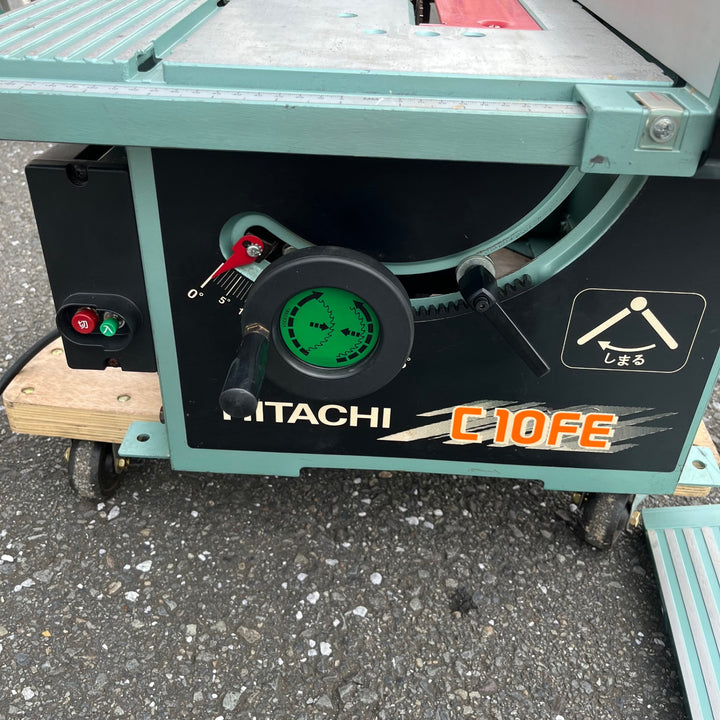【中古品/店頭受取り限定】◇ハイコーキ(HIKOKI ※旧:日立工機) 255mm 卓上丸のこ テーブルマルノコ C10FE【東大和店】