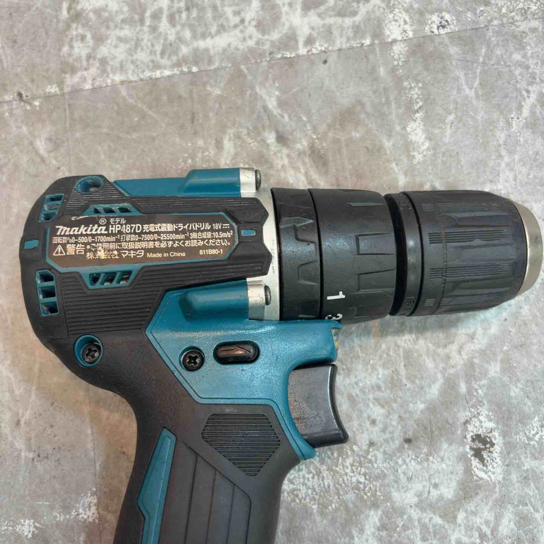★マキタ(makita) コードレス振動ドリルドライバー HP487DZ【八潮店】
