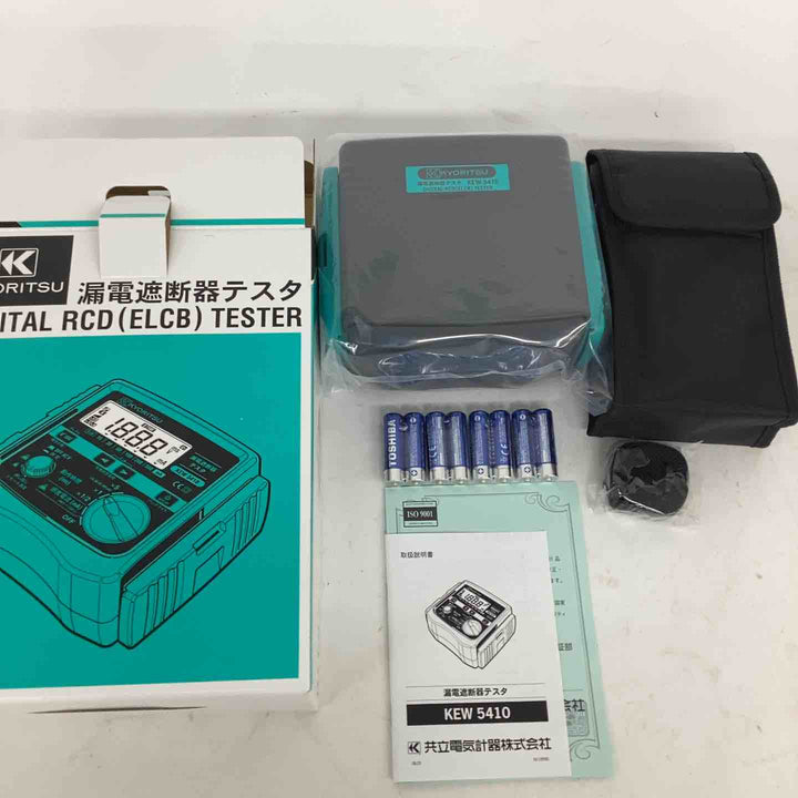 ★共立電気計器(KYORITSU) 漏電遮断器テスタ KEW5410【狭山】