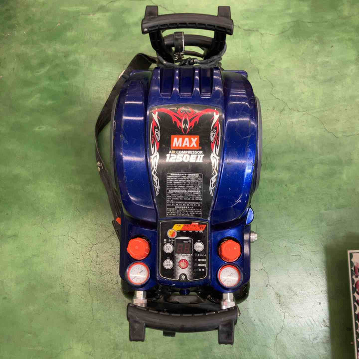 【中古品】マックス(MAX) エアコンプレッサー AK-HH1250E2 限定色ロイヤルブルー 【桶川店】